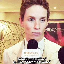 에디 레드메인이 생각하는 남자다움이란? | 인스티즈