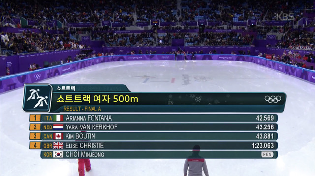 최민정 선수 실격 판정 이후 반응 | 인스티즈