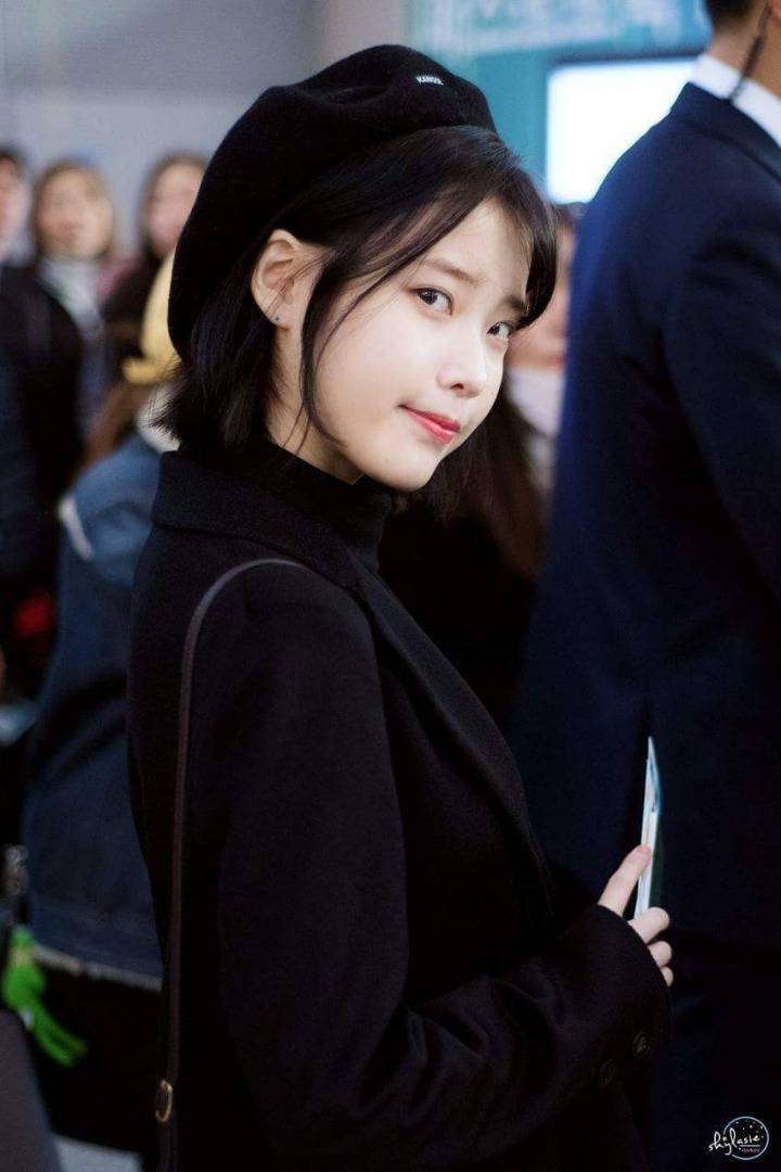 베레모쓴 아이유.jpg | 인스티즈
