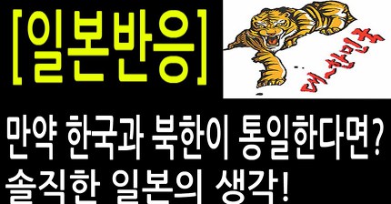 통일한국이 두려운 일본인 (일본반응) | 인스티즈