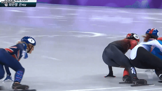 최민정선수 슬로우모션 | 인스티즈