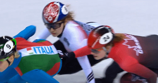 최민정 실격 장면 (다시 올림) | 인스티즈