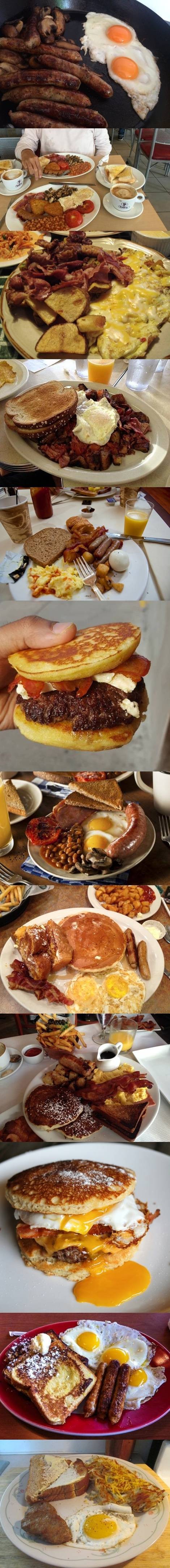 미국식 아침식사.JPG | 인스티즈