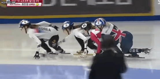 최민정선수 슬로우모션 | 인스티즈