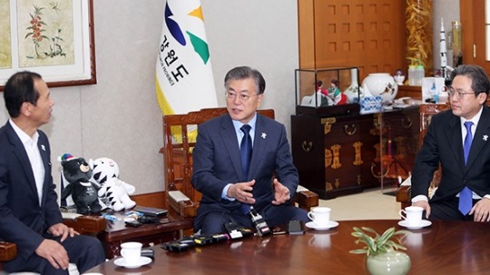 강원도 간 오늘자 문재인 .jpg | 인스티즈