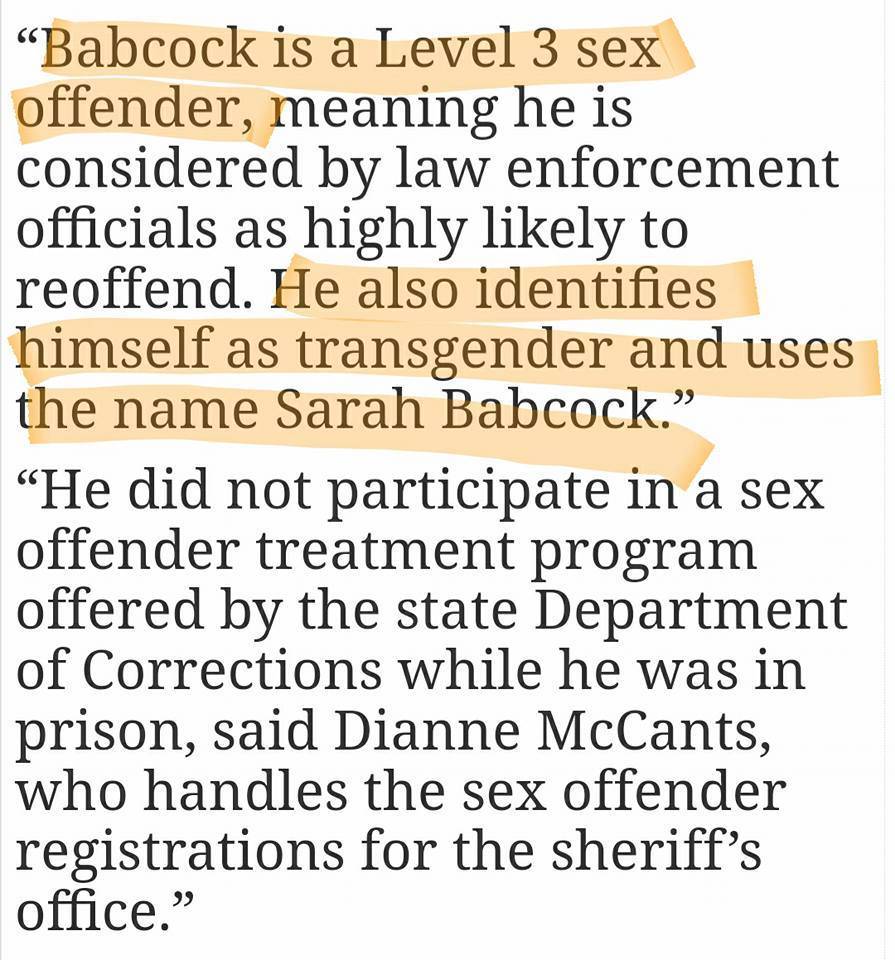 여성을 강간하고 여성교도소로 수감되는 트랜스젠더들 (MTF) | 인스티즈