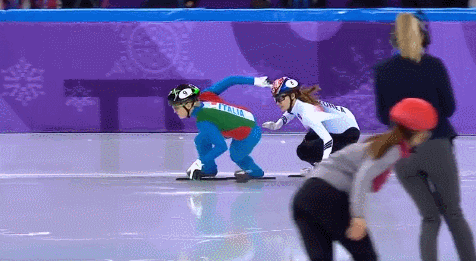 최민정 실격 장면 (다시 올림) | 인스티즈