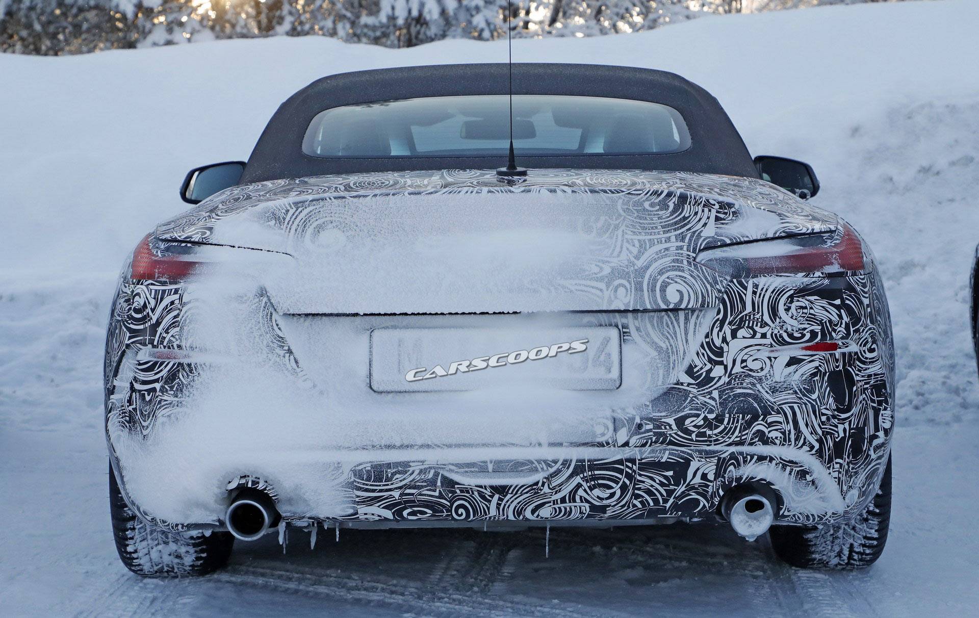 신형 BMW 3시리즈 & 신형 BMW Z4 & 신형 도요타 수프라 위장막 [데이터주의] | 인스티즈