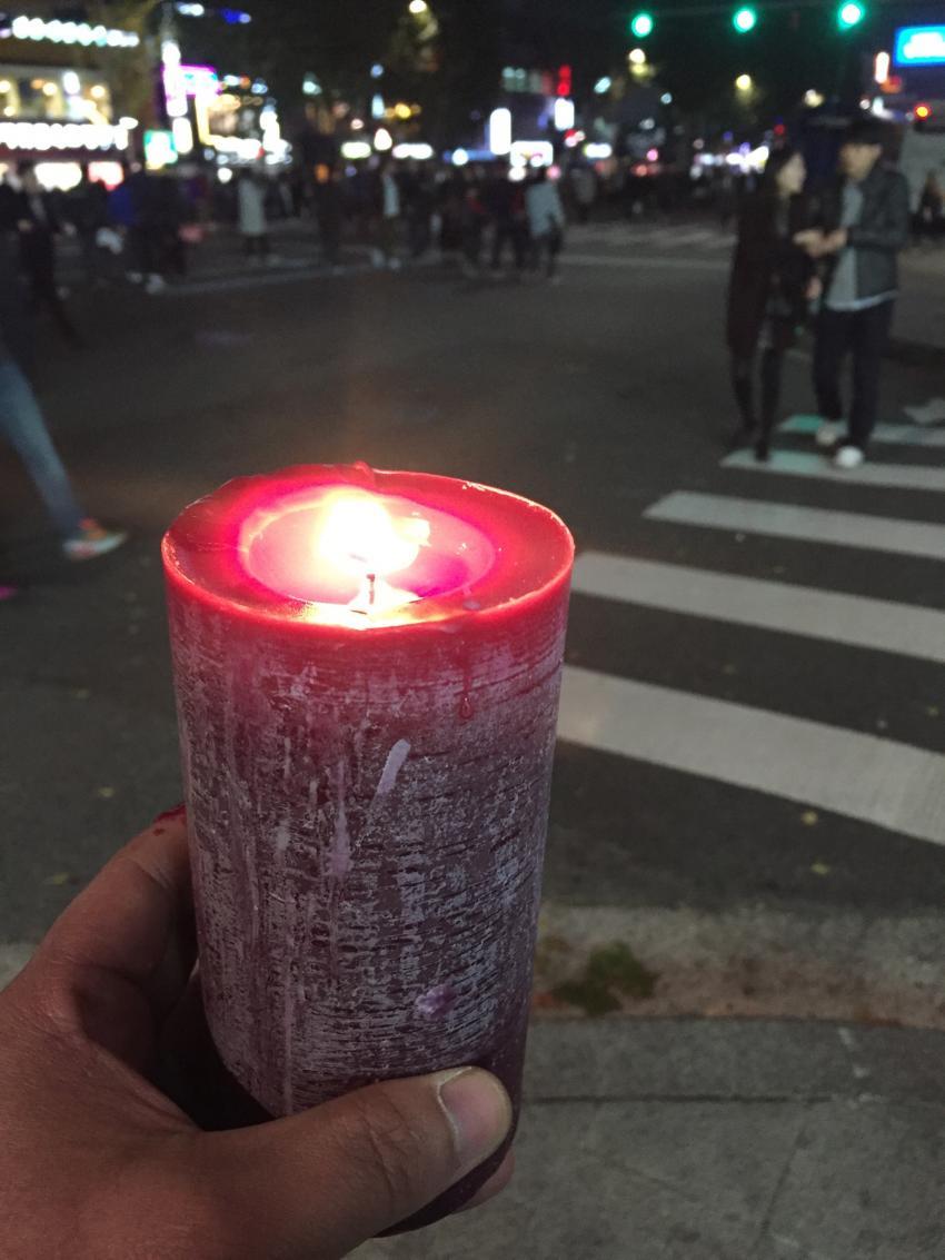 시위 주갤러 SM촛농 플레이.. | 인스티즈