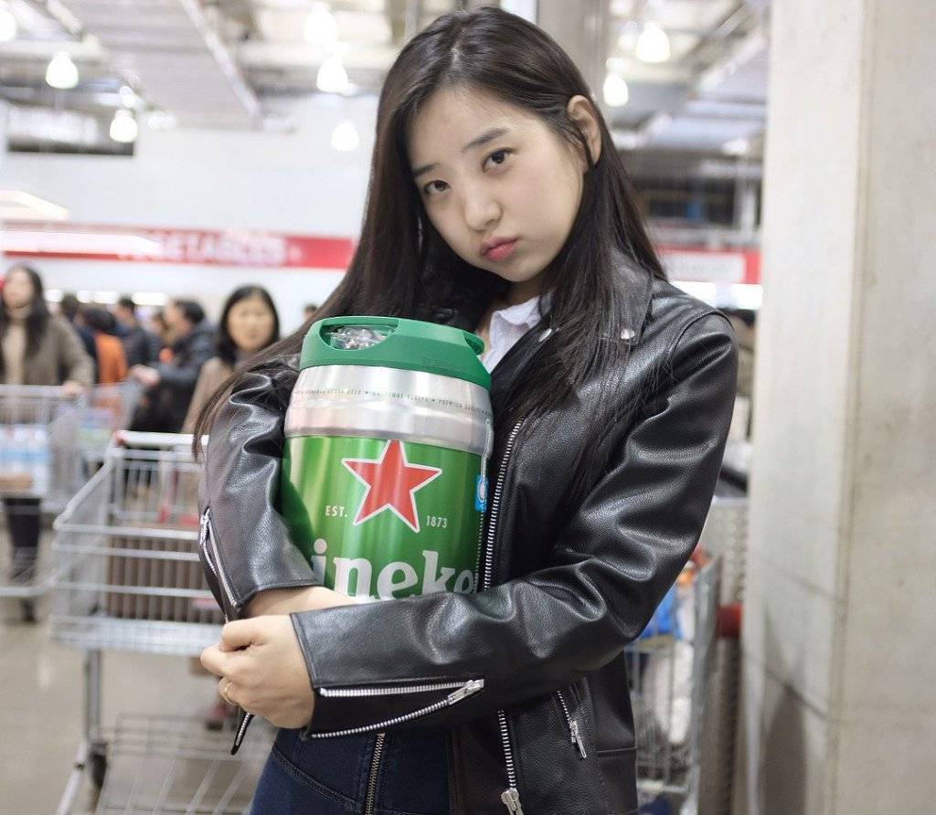 마트에서 장보는 청순녀 | 인스티즈