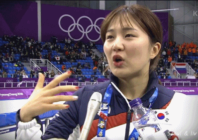 경기 끝나고 울컥한 박승희 선수 gif | 인스티즈