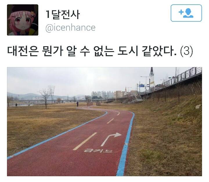 대전은 뭔가 알 수 없는 도시 같았다.twt | 인스티즈