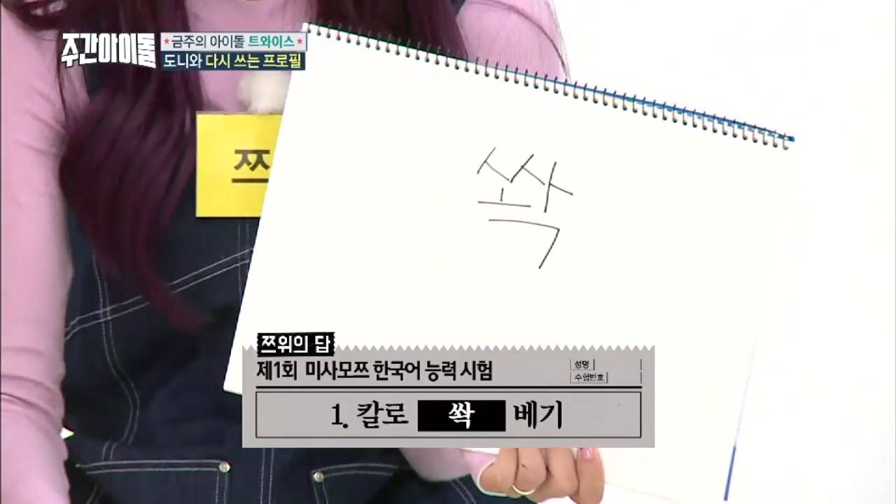 [주간아이돌] 트와이스 외국인 멤버들이 생각하는 칼로 ㅁ 베기 (살벌함 주의) | 인스티즈