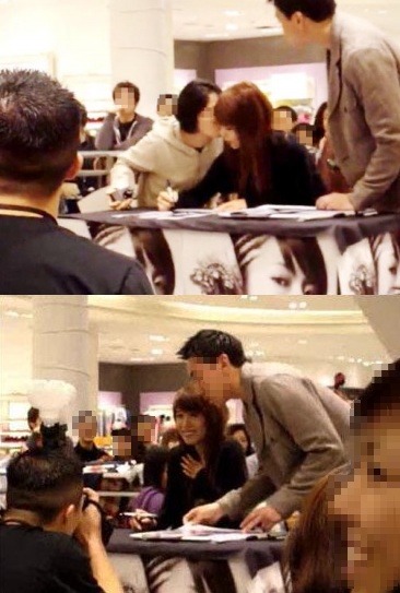  기습 뽀뽀당한or당할뻔한 아이돌들 | 인스티즈