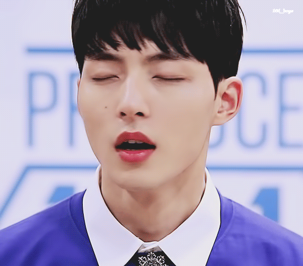 프로듀스101 박성우.gif (A.K.A 까치발소년) | 인스티즈