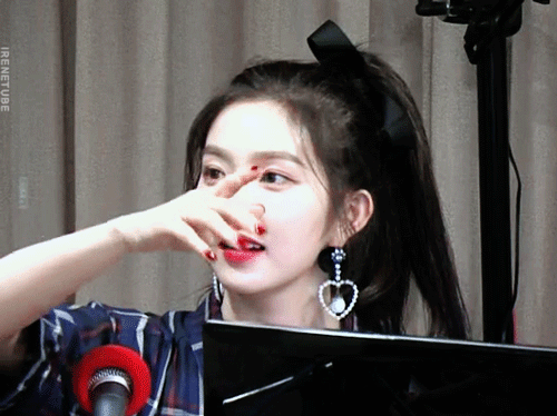 귀여운 포니테일 아이린.gif | 인스티즈