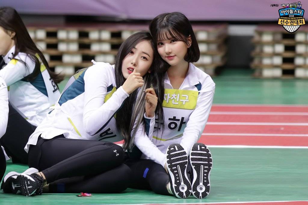 여자친구 신비 아육대에서 레깅스 | 인스티즈