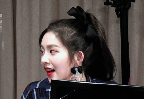 귀여운 포니테일 아이린.gif | 인스티즈