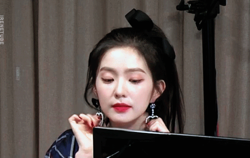 귀여운 포니테일 아이린.gif | 인스티즈