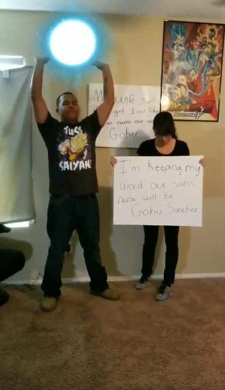 좋아요 100만짜리 원기옥 | 인스티즈