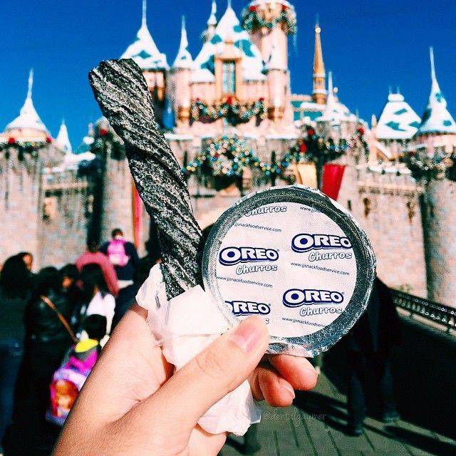 오레오 츄러스 & 오레오 아이스크림 롤케이크 실사.jpg | 인스티즈