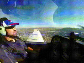 민간 비행기에게 인사하는 제트기.gif | 인스티즈