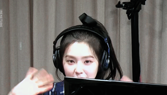 귀여운 포니테일 아이린.gif | 인스티즈