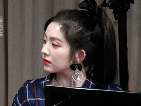 귀여운 포니테일 아이린.gif | 인스티즈