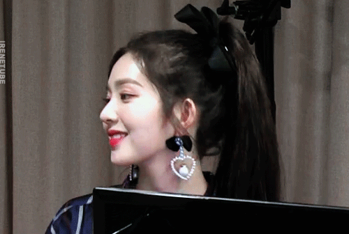 귀여운 포니테일 아이린.gif | 인스티즈