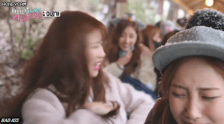 미주가 진심으로 창피했던 러블리즈 지애.gif | 인스티즈