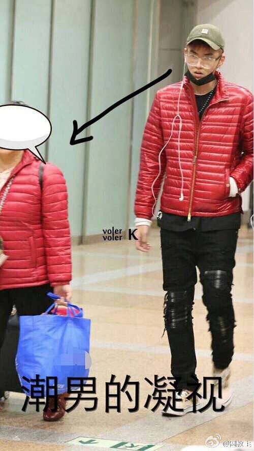 공항가다가 똑같은 옷을 입은 연예인을 보았다! | 인스티즈