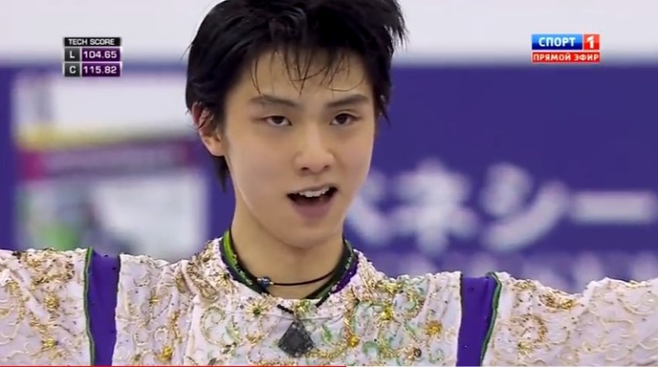 일본사람들이 좋아하는 하뉴 유즈루의 엔딩표정....jpg | 인스티즈