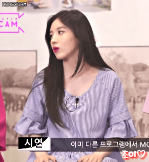 하이캠 프리스틴 비주얼 투탑중 한명인 퀸시연.gif | 인스티즈