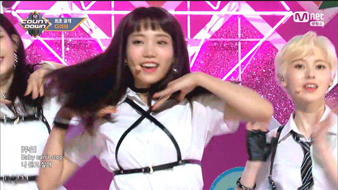 엠카 다이아 이주은.gif | 인스티즈