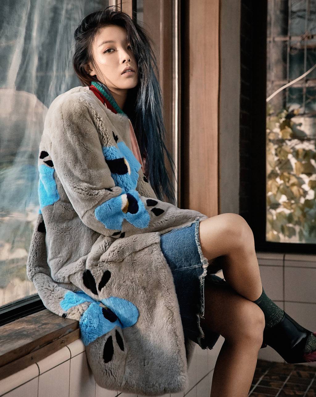 └[유빈] 코스모폴리탄 2016 11월 호유빈의 윈터 룩 스타일링 (고화질) | 인스티즈