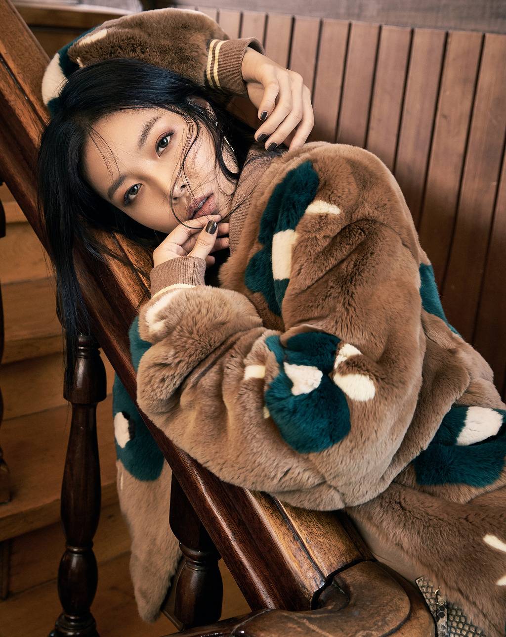 └[유빈] 코스모폴리탄 2016 11월 호유빈의 윈터 룩 스타일링 (고화질) | 인스티즈