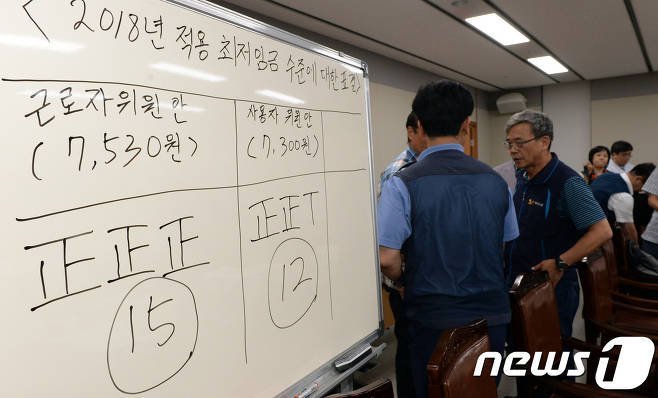 최저임금 중재 역할을 귀신같이 잘한 문재인 정부.txt | 인스티즈