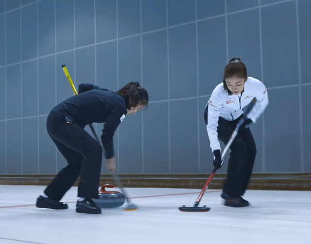 컬링 하는 연아 | 인스티즈