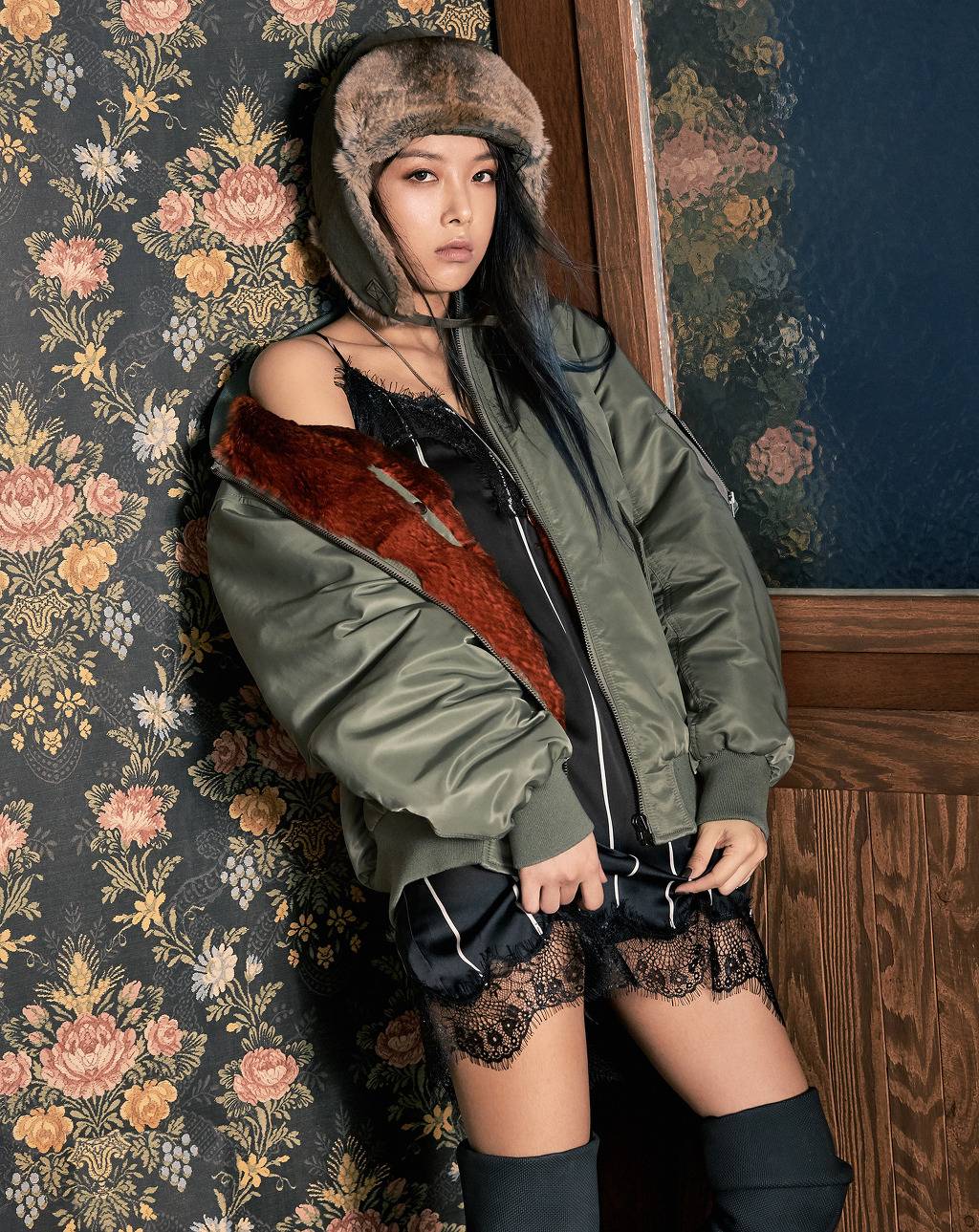 └[유빈] 코스모폴리탄 2016 11월 호유빈의 윈터 룩 스타일링 (고화질) | 인스티즈