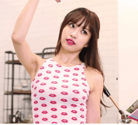 하니 겨드랑이 움짤.JPGIF (모두들굿나잇) | 인스티즈