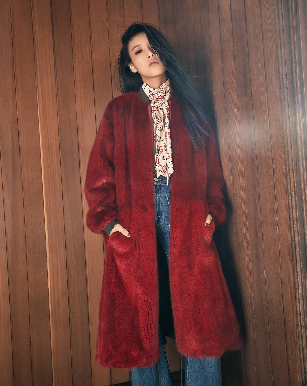 └[유빈] 코스모폴리탄 2016 11월 호유빈의 윈터 룩 스타일링 (고화질) | 인스티즈