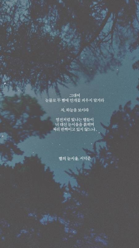 서덕준 시 모음 1 | 인스티즈