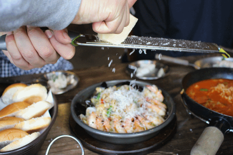 새우더쿠! 스페인 요리! 감바스 gifjpg | 인스티즈