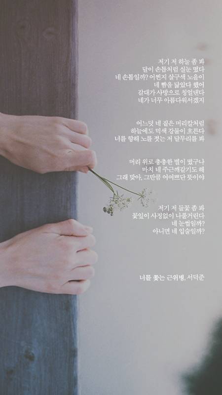 서덕준 시 모음 1 | 인스티즈