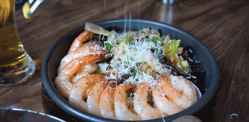 새우더쿠! 스페인 요리! 감바스 gifjpg | 인스티즈