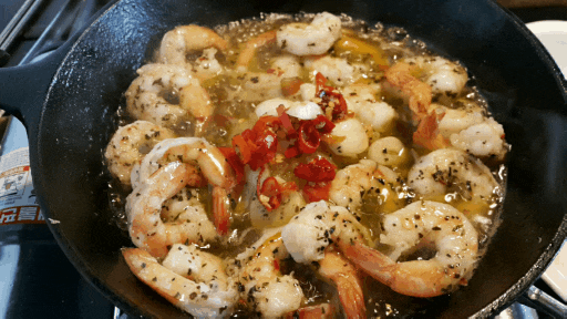 새우더쿠! 스페인 요리! 감바스 gifjpg | 인스티즈