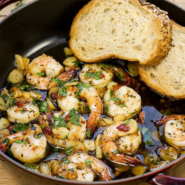 새우더쿠! 스페인 요리! 감바스 gifjpg | 인스티즈