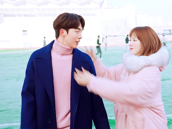 [역도요정김복주] 청량미 넘치던 체대생들의 캠퍼스 로맨스 드라마.gif | 인스티즈