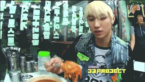  맛밥하는 아이돌들(움짤 컴권장) | 인스티즈