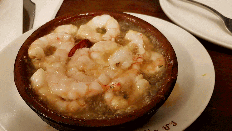 새우더쿠! 스페인 요리! 감바스 gifjpg | 인스티즈